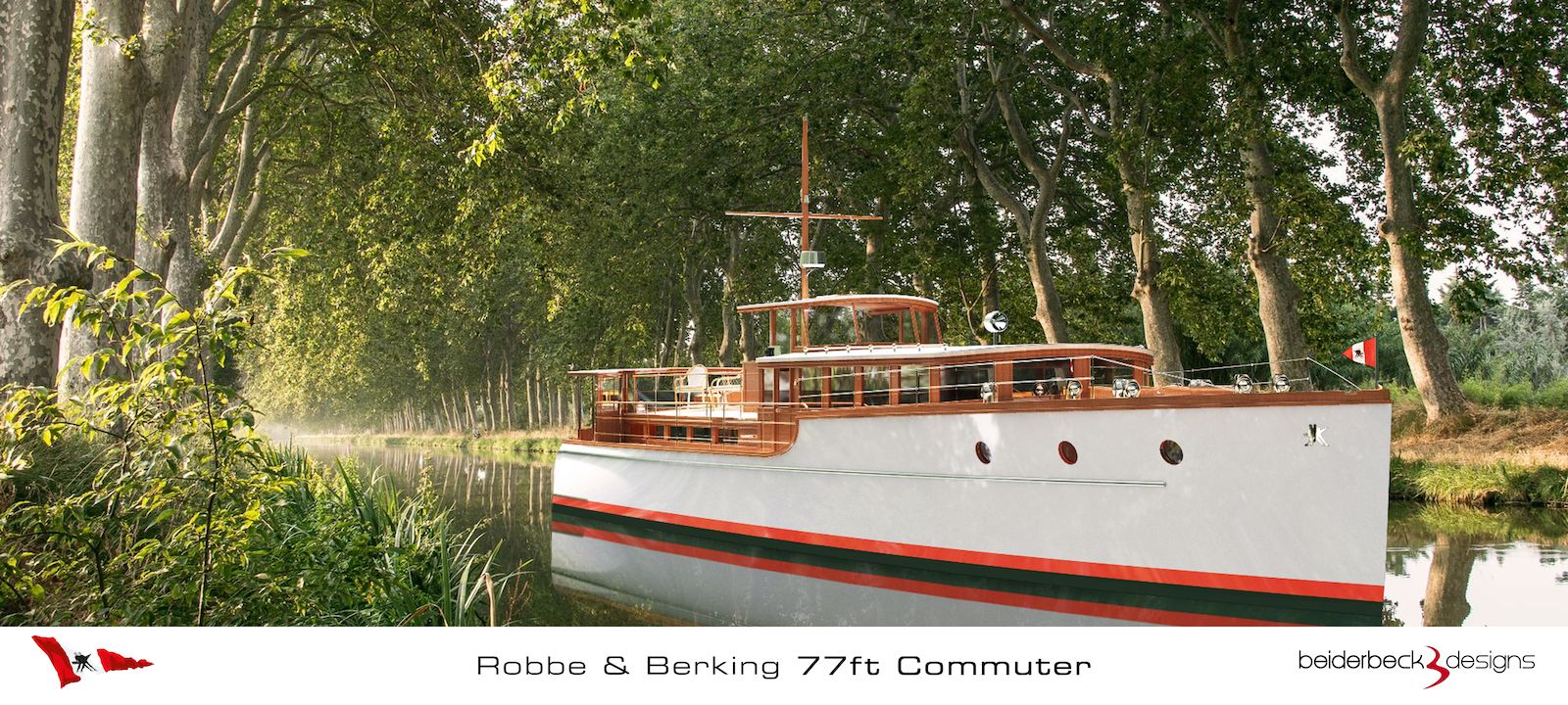 The perfect 23.5m commuter yacht for Europe’s inland waterways